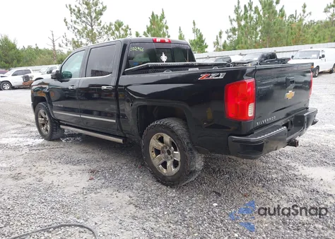 2017 Chevrolet Silverado 1500 2Lz из США, поврежденный, VIN 3GCUKSEC5HG302966